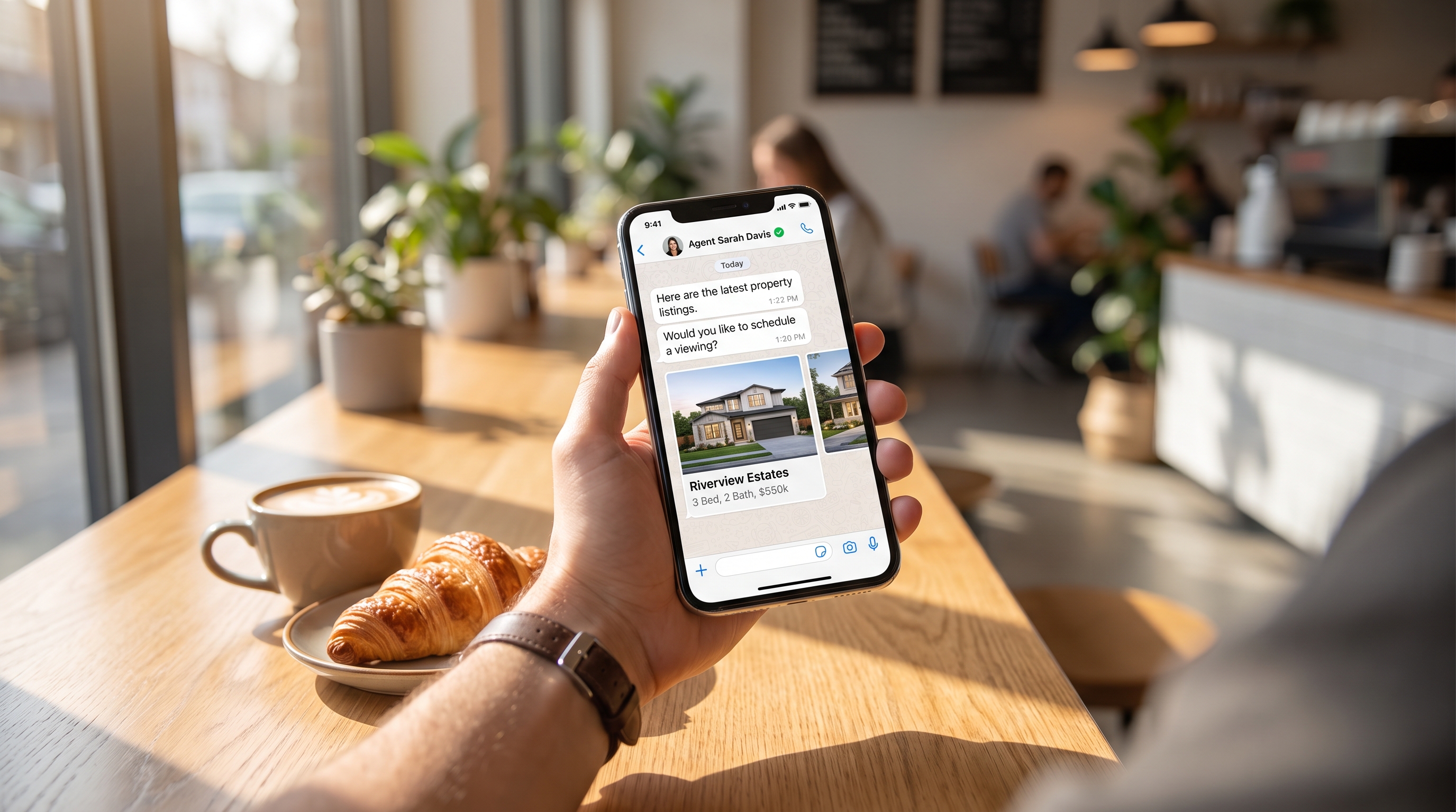 WhatsApp API immobilier